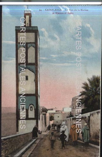 Cartes postales anciennes > CARTES POSTALES > carte postale ancienne > cartes-postales-ancienne.com Maroc Casablanca