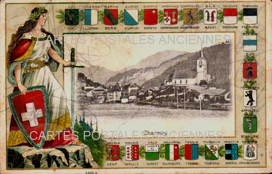 Cartes postales anciennes > CARTES POSTALES > carte postale ancienne > cartes-postales-ancienne.com Suisse Charmey