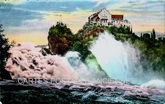 Cartes postales anciennes > CARTES POSTALES > carte postale ancienne > cartes-postales-ancienne.com Suisse Neuhausen am rheinfall