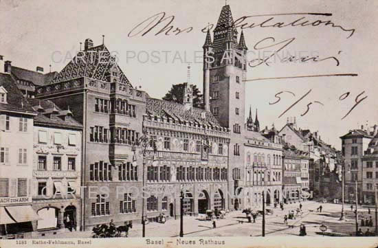 Cartes postales anciennes > CARTES POSTALES > carte postale ancienne > cartes-postales-ancienne.com Suisse Bale