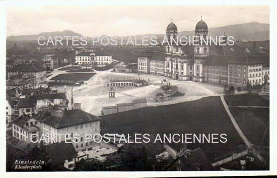Cartes postales anciennes > CARTES POSTALES > carte postale ancienne > cartes-postales-ancienne.com Suisse Einsiedeln