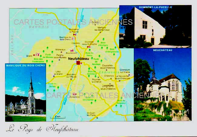 Cartes postales anciennes > CARTES POSTALES > carte postale ancienne > cartes-postales-ancienne.com Grand est Vosges Neufchateau