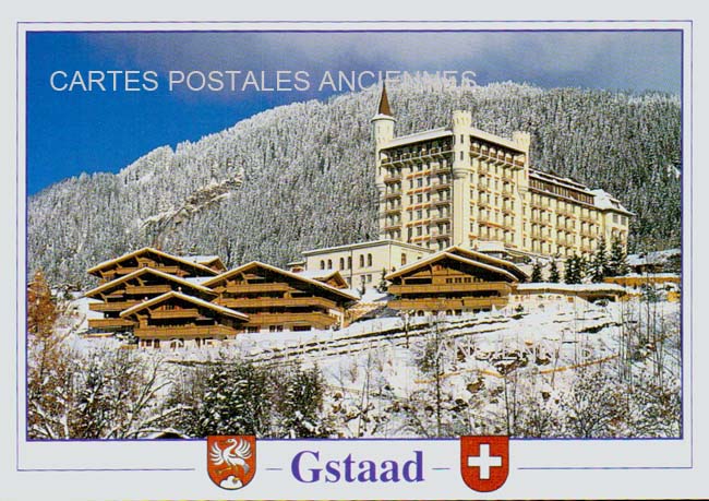 Cartes postales anciennes > CARTES POSTALES > carte postale ancienne > cartes-postales-ancienne.com Suisse Gstaad