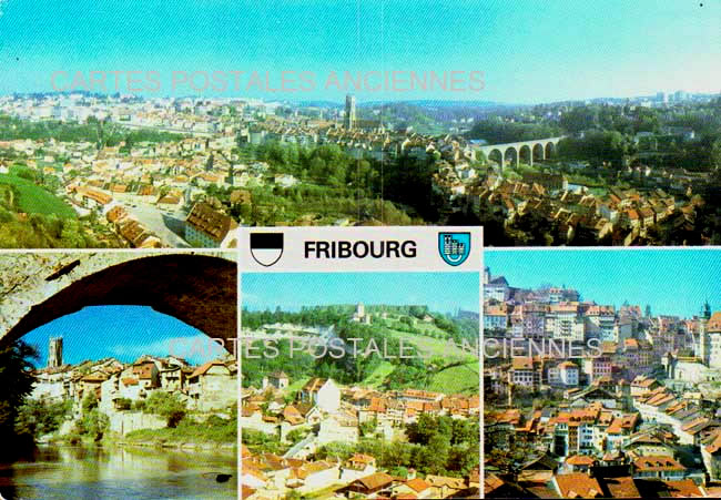 Cartes postales anciennes > CARTES POSTALES > carte postale ancienne > cartes-postales-ancienne.com Suisse Fribourg