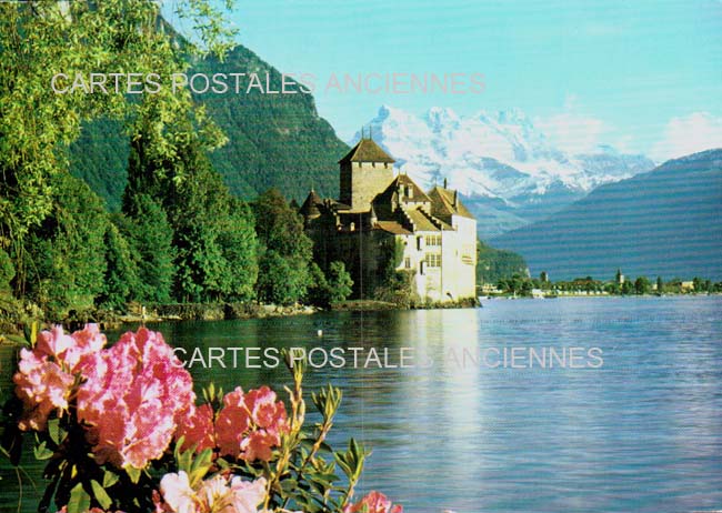 Cartes postales anciennes > CARTES POSTALES > carte postale ancienne > cartes-postales-ancienne.com Suisse Chillon