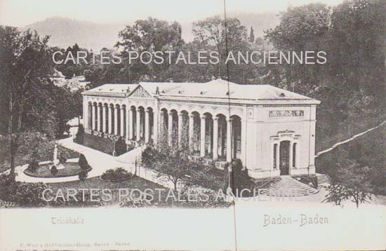 Cartes postales anciennes > CARTES POSTALES > carte postale ancienne > cartes-postales-ancienne.com Union europeenne Allemagne Baden baden