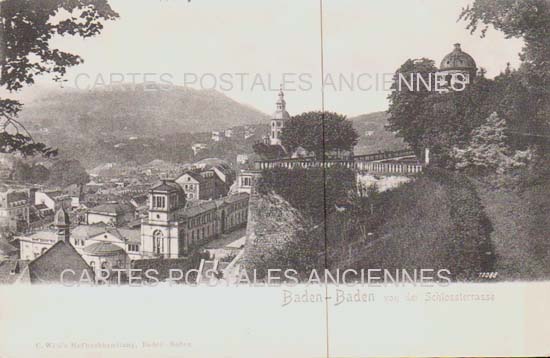 Cartes postales anciennes > CARTES POSTALES > carte postale ancienne > cartes-postales-ancienne.com Union europeenne Allemagne Baden baden