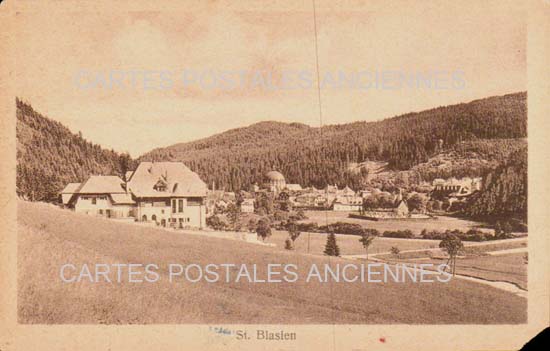 Cartes postales anciennes > CARTES POSTALES > carte postale ancienne > cartes-postales-ancienne.com Union europeenne Allemagne Sankt blasien