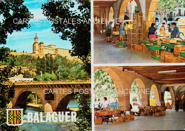 Cartes postales anciennes > CARTES POSTALES > carte postale ancienne > cartes-postales-ancienne.com Union europeenne Espagne Balaguer
