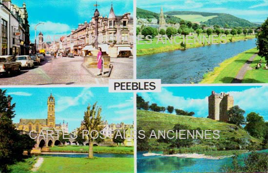 Cartes postales anciennes > CARTES POSTALES > carte postale ancienne > cartes-postales-ancienne.com Ecosse Peebles