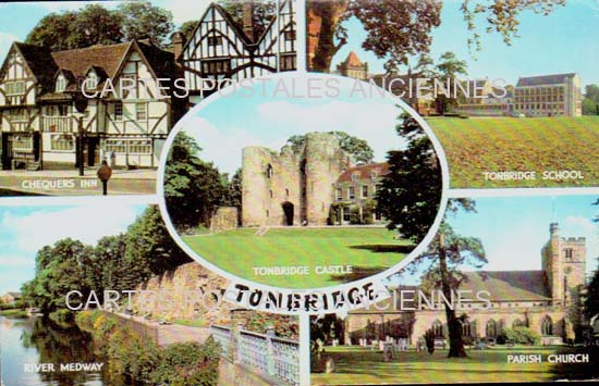 Cartes postales anciennes > CARTES POSTALES > carte postale ancienne > cartes-postales-ancienne.com Angleterre Tonbridge