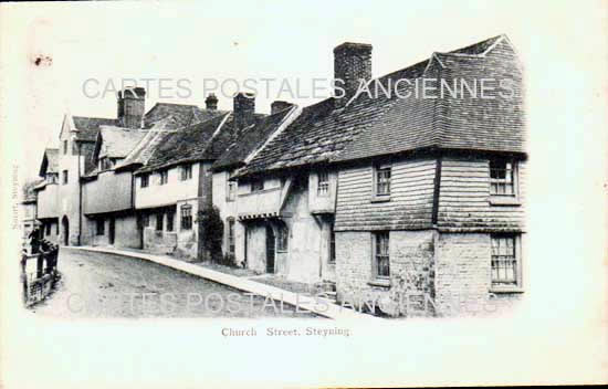 Cartes postales anciennes > CARTES POSTALES > carte postale ancienne > cartes-postales-ancienne.com Angleterre Steyning