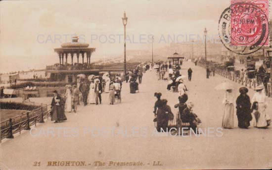 Cartes postales anciennes > CARTES POSTALES > carte postale ancienne > cartes-postales-ancienne.com Angleterre Brighton