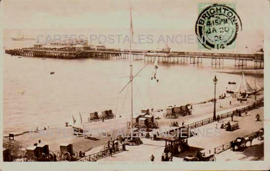 Cartes postales anciennes > CARTES POSTALES > carte postale ancienne > cartes-postales-ancienne.com Angleterre Brighton