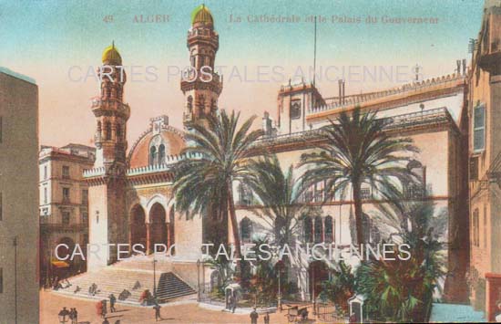 Cartes postales anciennes > CARTES POSTALES > carte postale ancienne > cartes-postales-ancienne.com Algerie Alger