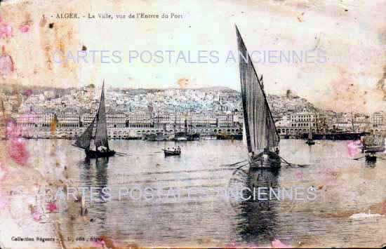 Cartes postales anciennes > CARTES POSTALES > carte postale ancienne > cartes-postales-ancienne.com Algerie Alger