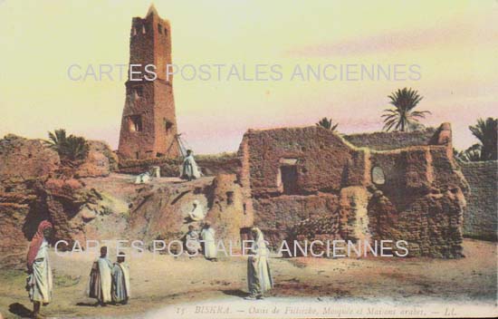 Cartes postales anciennes > CARTES POSTALES > carte postale ancienne > cartes-postales-ancienne.com Algerie Biskra