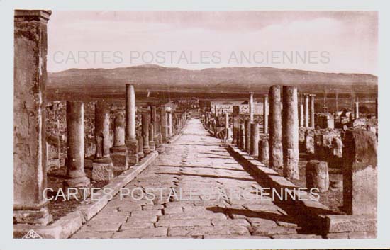 Cartes postales anciennes > CARTES POSTALES > carte postale ancienne > cartes-postales-ancienne.com Algerie Timgad