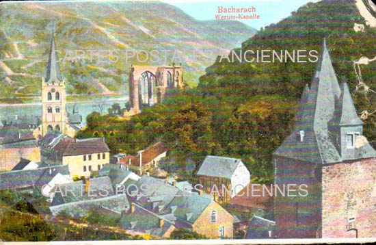 Cartes postales anciennes > CARTES POSTALES > carte postale ancienne > cartes-postales-ancienne.com Union europeenne Allemagne Bacharach