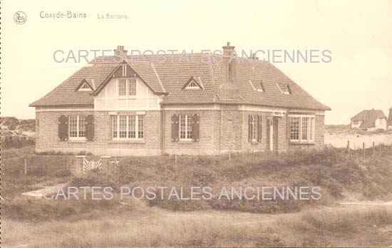 Cartes postales anciennes > CARTES POSTALES > carte postale ancienne > cartes-postales-ancienne.com Union europeenne Belgique Coxyde bains