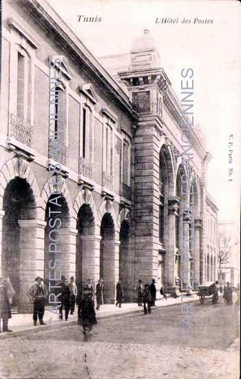 Cartes postales anciennes > CARTES POSTALES > carte postale ancienne > cartes-postales-ancienne.com Tunisie Tunis