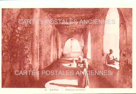 Cartes postales anciennes > CARTES POSTALES > carte postale ancienne > cartes-postales-ancienne.com Tunisie Gafsa