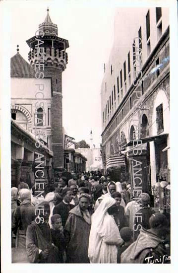 Cartes postales anciennes > CARTES POSTALES > carte postale ancienne > cartes-postales-ancienne.com Tunisie Tunis