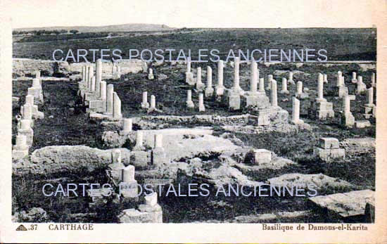 Cartes postales anciennes > CARTES POSTALES > carte postale ancienne > cartes-postales-ancienne.com Tunisie Carthage