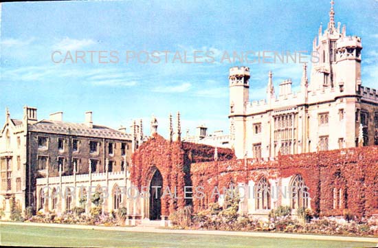 Cartes postales anciennes > CARTES POSTALES > carte postale ancienne > cartes-postales-ancienne.com Angleterre Cambridge