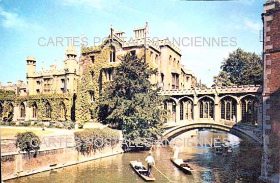 Cartes postales anciennes > CARTES POSTALES > carte postale ancienne > cartes-postales-ancienne.com Angleterre Cambridge