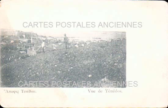Cartes postales anciennes > CARTES POSTALES > carte postale ancienne > cartes-postales-ancienne.com Union europeenne Grece Tenedos