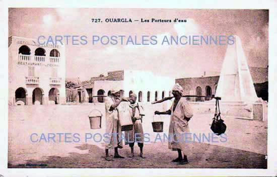 Cartes postales anciennes > CARTES POSTALES > carte postale ancienne > cartes-postales-ancienne.com Algerie Ouargla