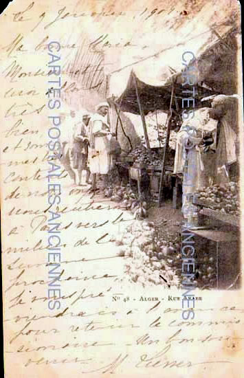 Cartes postales anciennes > CARTES POSTALES > carte postale ancienne > cartes-postales-ancienne.com Algerie Alger