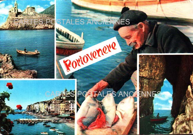 Cartes postales anciennes > CARTES POSTALES > carte postale ancienne > cartes-postales-ancienne.com Union europeenne Italie Portovenere