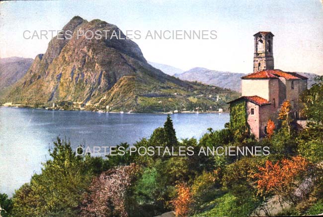 Cartes postales anciennes > CARTES POSTALES > carte postale ancienne > cartes-postales-ancienne.com Suisse Lago di lugano