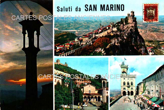 Cartes postales anciennes > CARTES POSTALES > carte postale ancienne > cartes-postales-ancienne.com Union europeenne Italie San marino