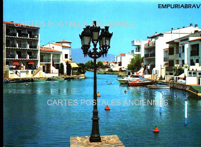 Cartes postales anciennes > CARTES POSTALES > carte postale ancienne > cartes-postales-ancienne.com Union europeenne Espagne Ampuriabrava