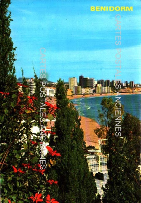 Cartes postales anciennes > CARTES POSTALES > carte postale ancienne > cartes-postales-ancienne.com Union europeenne Espagne Benidorm