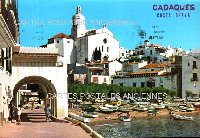 Cartes postales anciennes > CARTES POSTALES > carte postale ancienne > cartes-postales-ancienne.com Union europeenne Espagne Cadaques