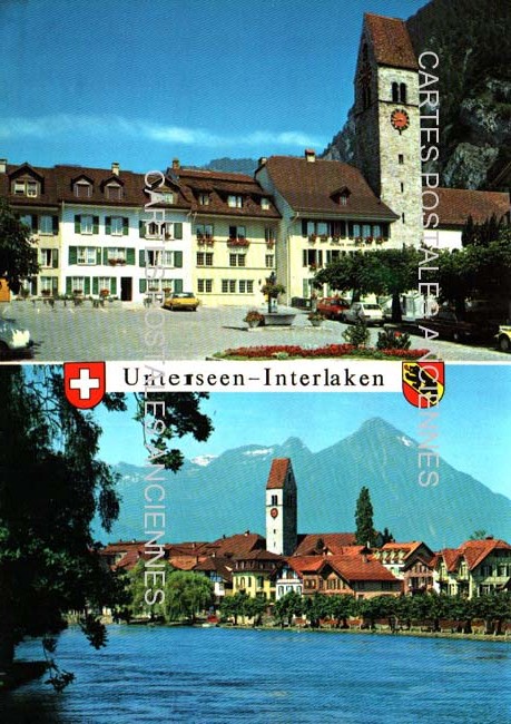 Cartes postales anciennes > CARTES POSTALES > carte postale ancienne > cartes-postales-ancienne.com Suisse Unterseen