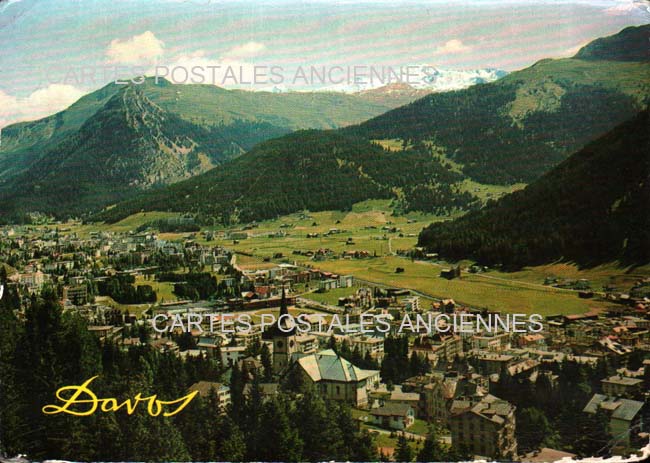 Cartes postales anciennes > CARTES POSTALES > carte postale ancienne > cartes-postales-ancienne.com Suisse Davos