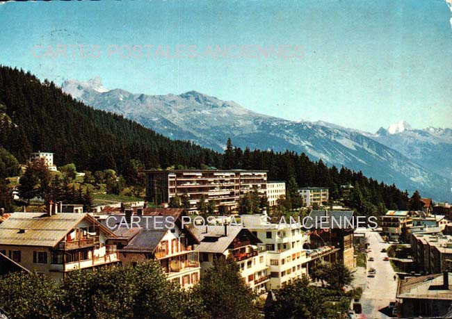 Cartes postales anciennes > CARTES POSTALES > carte postale ancienne > cartes-postales-ancienne.com Suisse Crans montana