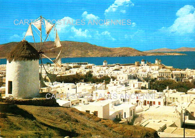 Cartes postales anciennes > CARTES POSTALES > carte postale ancienne > cartes-postales-ancienne.com Union europeenne Grece Mykonos