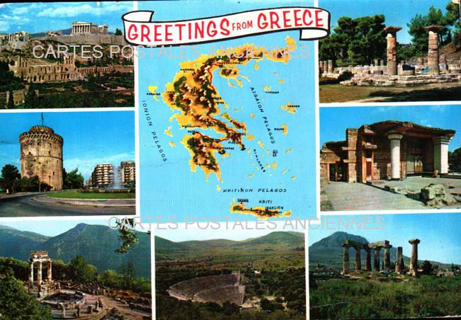 Cartes postales anciennes > CARTES POSTALES > carte postale ancienne > cartes-postales-ancienne.com Union europeenne Grece