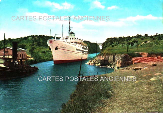 Cartes postales anciennes > CARTES POSTALES > carte postale ancienne > cartes-postales-ancienne.com Union europeenne Grece Corinthe