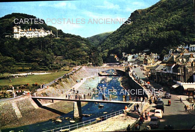 Cartes postales anciennes > CARTES POSTALES > carte postale ancienne > cartes-postales-ancienne.com Angleterre Lynmouth