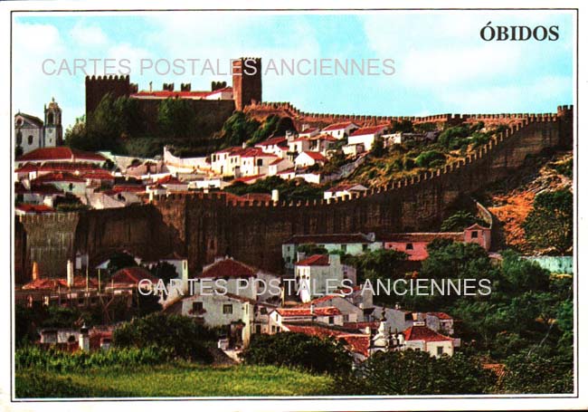Cartes postales anciennes > CARTES POSTALES > carte postale ancienne > cartes-postales-ancienne.com Union europeenne Portugal Obidos
