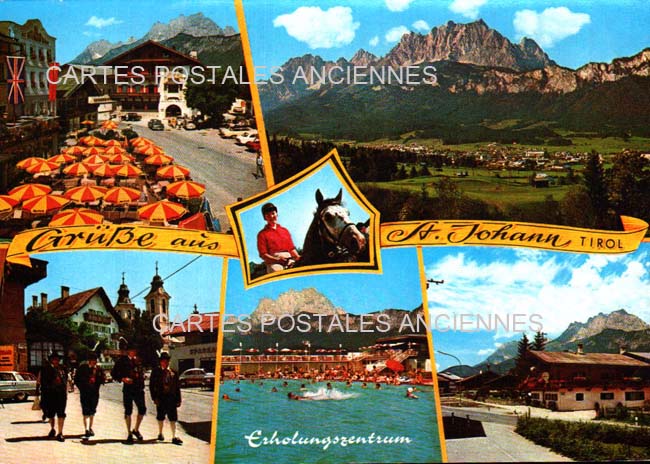 Cartes postales anciennes > CARTES POSTALES > carte postale ancienne > cartes-postales-ancienne.com Union europeenne Autriche Tirol St. johann