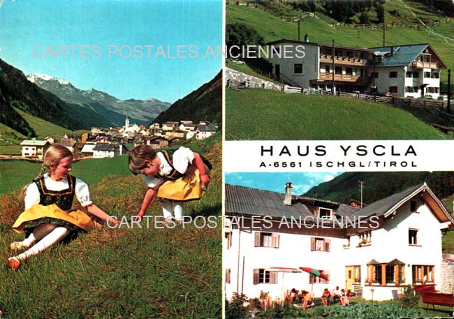 Cartes postales anciennes > CARTES POSTALES > carte postale ancienne > cartes-postales-ancienne.com Union europeenne Autriche Tirol Ischgl