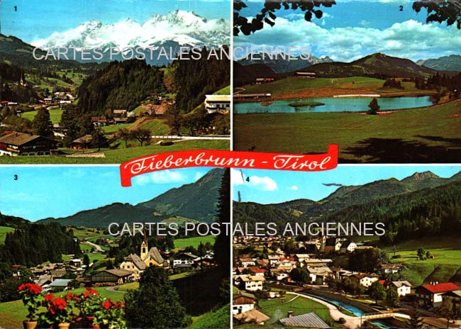 Cartes postales anciennes > CARTES POSTALES > carte postale ancienne > cartes-postales-ancienne.com Union europeenne Autriche Tirol Fieberbrunn